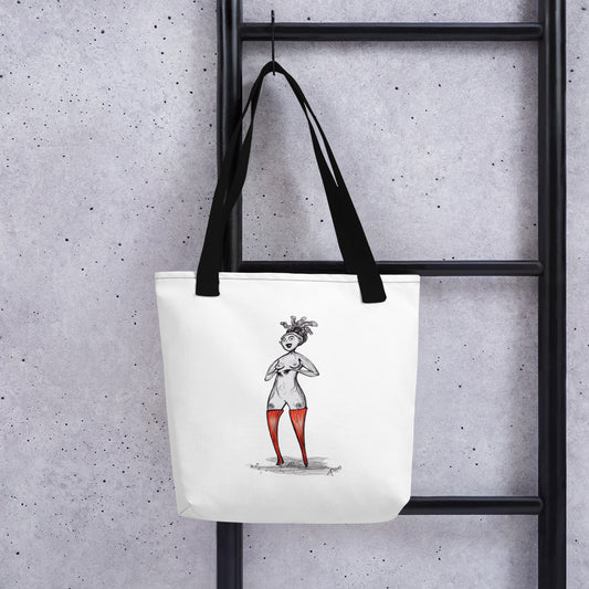 Red Boots - Tote Bag